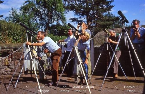 SECOS Hawfinch watchers July 1987